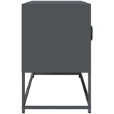 vidaXL TV omarica antracit 100,5x39x60,5 cm Hladno valjano jeklo | Shoptok.si