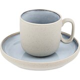Rose & Tulipani Arpeggio - skodelica za kavo s podstavkom - Light Blue | Shoptok.si
