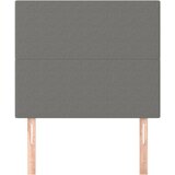  Uzglavlje tamno sivo 100x5x118/128 cm tkanina | shoptok.hr
