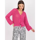 RUE PARIS Sweater-LC-SW-0228.21P-Dark Pink Cene