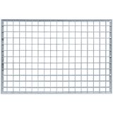  Rešetka Srebrno 60 x 40 x 2 cm Vruće pocinčani čelik | Eponuda.com