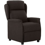  Naslonjač na ležanje Temno rjava 67.5 x 93.5 x 101.5 cm blago, (5000043404) | Shoptok.si