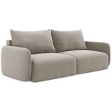 Makamii Sivorjava žametna raztegljiva/s prostorom za shranjevanje sedežna garnitura 238 cm Kalena – | Shoptok.si