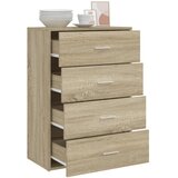  Kreveta Umjetnički hrast 60 x 31 x 84 cm Konstruirano drvo | shoptok.hr