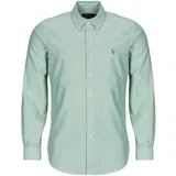 Polo Ralph Lauren CHEMISE COUPE DROITE EN OXFORD Zelena