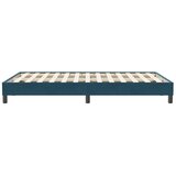 Box Spring krevet bez madraca tamnoplavi 120x210 cm samt | Eponuda.ba