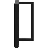  Noge za blagovaonski stol T-oblika 2 kom Crne 70x35x(72-73) cm Čelik | shoptok.hr