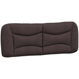 vidaXL Vzglavna stranica temno rjava 140 cm blago, (21038550) Cene