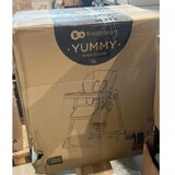 Kinderkraft stolica za hranjenje YUMMY pink OUTLET