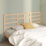  Uzglavlje za krevet 206 x 4 x 104 cm od masivne borovine | shoptok.hr