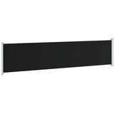 Uvlačiva bočna tenda za terasu 140 x 600 cm crna | shoptok.hr