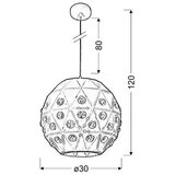  Luster na sajli TENDER 1xE27/40W/230V | Eponuda.com