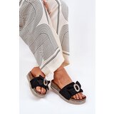 Boto Womens Platform Sandals With Bow And Decorative Brooch Black Lenela | shoptok.hr
