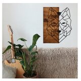 WALLXPERT dekorativni drveni zidni pribor wolf 1 | ePonuda.com