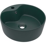  Luksuzni umivaonik mat tamnozeleni 36 x 13 cm keramički | shoptok.hr