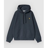 Carhartt WIP American Script Jopa s kapuco deep night | Shoptok.si