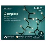 Lumineo Lampice za jelku sa 500 LED dioda toplo belih compact twinkle 1100cm | Eponuda.com