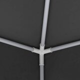  Profesionalni šator za zabave 2,5 x 2,5 m antracit 90 g/m² | shoptok.hr