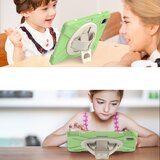 NIKCORP Ovitek za iPad 9.7 (2017/2018), trpežna zaščita s stojalom, ročajem in naramnim pasom, troslojna konstrukcija, zelen, (5000139271) | Shoptok.si