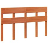 vidaXL Posteljni okvir brez vzmetnice voščeno rjav 160x200 cm borovina | Shoptok.si