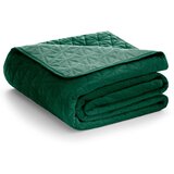 AmeliaHome Prekrivač Laila 200x220 cm, tamnozelena / zelena | shoptok.hr