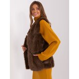 Wool Fashion Italia Vest-AT-KZ-2375.00P-dark brown | Shoptok.si