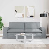SOFA Svijetlo siva 222 x 80 x 82 cm tkanina | shoptok.hr