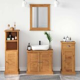  Set namještaja za kupaonicu VIGO 4 kom. Medeno smeđa | shoptok.hr