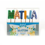 Festa natalis, rođendanska svećica, odaberite ime matija | ePonuda.com