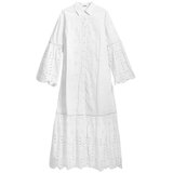 Desigual bela maxi košulja-haljina Cene