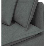  Modularna sofa Kutni modul s jastucima tamno siva 100 cm | shoptok.hr