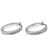 Oliver Weber hoop small crystal mindjuše sa swarovski belim kristalom ( 22082 ) | ePonuda.com