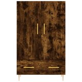  Visoka komoda boja hrasta 69,5 x 31 x 115 cm konstruirano drvo Slike