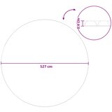  Solarna pokrivača za bazen Extra Heavy Ø 527 cm 400 μm Kružni | Eponuda.ba