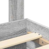 vidaXL konstrukcija postelje siva sonoma 140 x 200 cm konstruiran les, (5000113585) | Shoptok.si