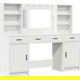  Set za toaletni stol 3 komada Bijelo Konstruirano drvo | shoptok.hr