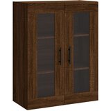 Maison Chic Stenska omarica - Zidna omarica rjav hrast 69,5x34x90 cm iu494, (22063260) | Shoptok.si
