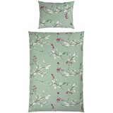 Esposa POSTELJNINA 140/200 cm saten zelena | Shoptok.si