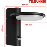  ZUNANJA STENSKA SVETILKA 16/18/18,7 cm | Shoptok.si