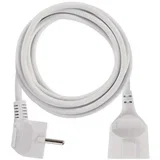 Podaljšek 2 m / 1 vtičnice / beli / PVC / 1 mm2