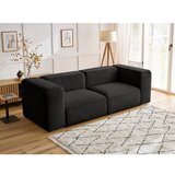 Bobochic Paris Črna sedežna garnitura 255 cm Zephyr – | Shoptok.si