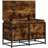  Kutija za pohranu boja hrasta 80x40x51,5 cm konstruirano drvo | shoptok.hr