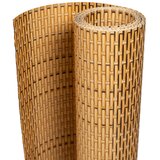 Balkonski zaslon svijetlosmeđi 500 x 100 cm od poliratana | shoptok.hr