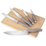 Berlinger Haus set noževa sa daskom za sečenje 6 delova taupe collection BH-2967 cene