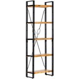 vidaXL knjižna omara 5-nadstropna 60x30x180 cm trden mangov les | Shoptok.si