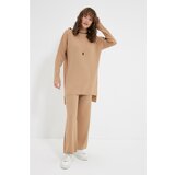 Trendyol Camel Half Turtleneck Knitwear Bottom-Top Set Cijene
