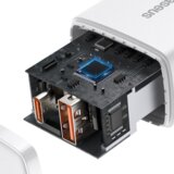 Baseus CCXJ-B02 mobile device charger Universal White AC Fast charging Indoor | shoptok.hr