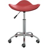 vidaXL Salonski stolček vinsko rdeče umetno usnje | Shoptok.si