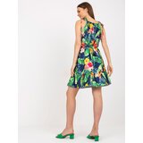 RUE PARIS Dress-WN-SK-0806-1.63P-navy blue | shoptok.hr