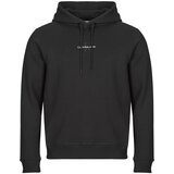 Calvin Klein Jeans Puloverji MONOLOGO HOODIE Črna Cene